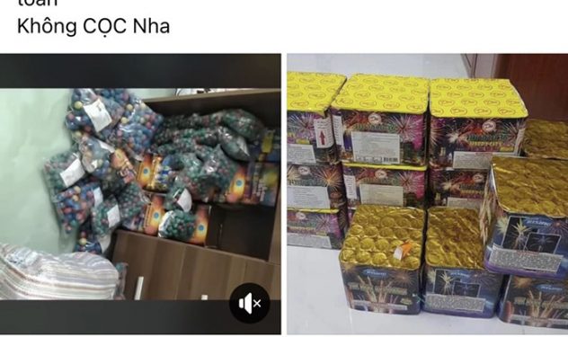 Thâm nhập ‘chợ’ pháo lậu online