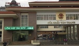 Cửa khẩu Tân Thanh thông quan trở lại