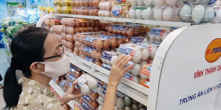 Thịt và trứng gia cầm tại TP Hồ Chí Minh tăng giá