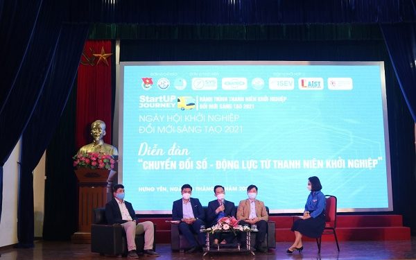 Diễn đàn “Chuyển đổi số – Động lực từ thanh niên khởi nghiệp” tại tỉnh Hưng Yên