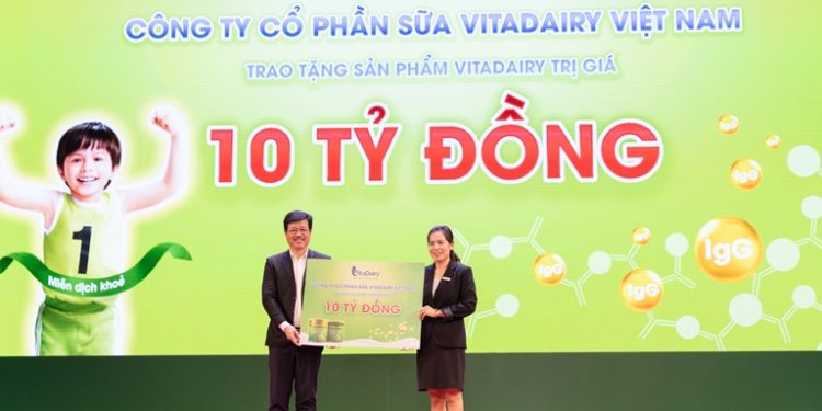 VitaDairy là một trong 3 công ty sữa bột trẻ em lớn nhất thị trường Việt Nam