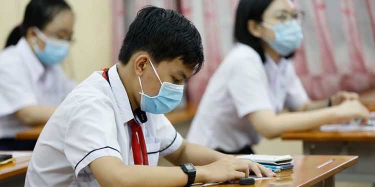 Thí sinh F0 ở TP Hồ Chí Minh vẫn được dự thi tuyển vào lớp 10