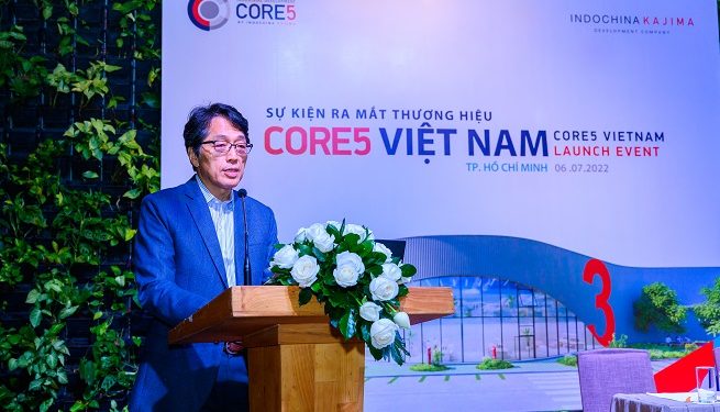 Core5 Việt Nam đánh dấu sự khởi đầu trong mảng đầu tư kinh doanh bất động sản công nghiệp của Indochina Capital