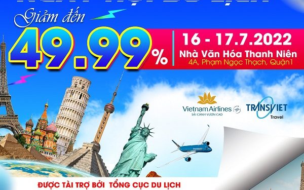 Ngày hội du lich TransViet 2022: giảm giá cực sốc các tour du lịch trong và ngoài nước