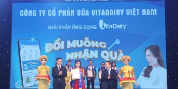 VitaDairy doanh nghiệp sữa duy nhất có sản phẩm số thông minh đạt giải thưởng Top Công nghiệp 4.0 Việt Nam