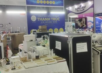 Trên 400 gian hàng của hơn 350 đơn vị đến từ các quốc gia, vùng lãnh thổ tham gia Triển lãm Y tế quốc tế 2022