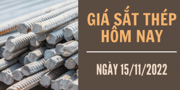 Giá sắt thép xây dựng hôm nay 15/11: Tiếp tục đi lên, ghi nhận mức 3.668 nhân dân tệ/tấn