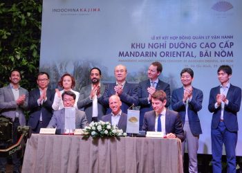 Indochina Kajima Development đã ký kết hợp đồng quản lý vận hành với Tập đoàn Mandarin Oriental cho dự án Mandarin Oriental, Bãi Nồm