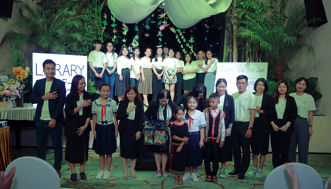Thư viện ước mơ  ươm mầm tri thức  cho các thế hệ mầm non”