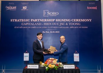 CapitaLand Development hợp tác với Toong phát triển không gian làm việc chung đầu tiên trong mô hình dự án SOHO tại SOHO @ Heritage West Lake