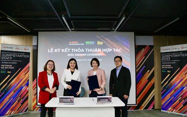 Khởi động Innovation Workshop và ký kết hợp tác giữa quỹ Alibaba Entrepreneurs Fund (AEF), IBP và BSSC
