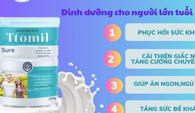 Sữa dinh dưỡng Ttomil: Chiếm trọn trái tim hơn 1,2 triệu người tiêu dùng Việt Nam