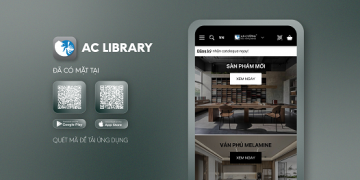 AC Library – Ứng dụng thú vị trong thế giới thiết kế nội thất