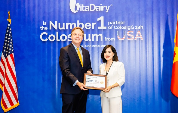 Vượt qua những tiêu chí nghiêm ngặt, VitaDairy Việt Nam tiếp tục vào Top 10 doanh nghiệp lớn dẫn đầu và uy tín nhất ngành sữa năm 2023