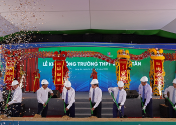 Khởi công xây dựng Trường THPT Võ Văn Tần
