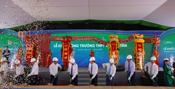 Khởi công xây dựng Trường THPT Võ Văn Tần