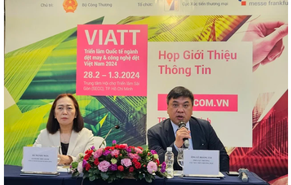 Sắp diễn ra: Triển lãm Quốc tế ngành Dệt may và Công nghệ Dệt may 2024 (VIATT 2024)