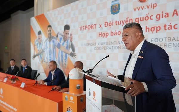 [HOT] VSPORT Trở Thành Nhà Tài Trợ Chính Của ĐT Argentina
