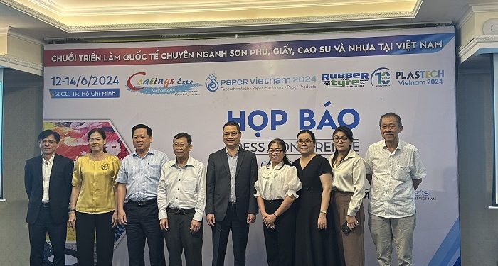 Hơn 350 đơn vị tham gia giới thiệu hàng ngàn sản phẩm tại “Chuỗi triển lãm quốc tế chuyên ngành Sơn phủ, Giấy, Cao su và Nhựa tại Việt Nam 2024”