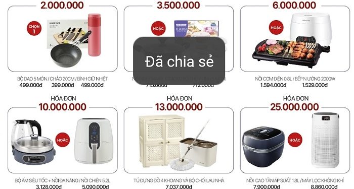 LocknLock Săn ưu đãi vàng bạt ngàn sản phẩm