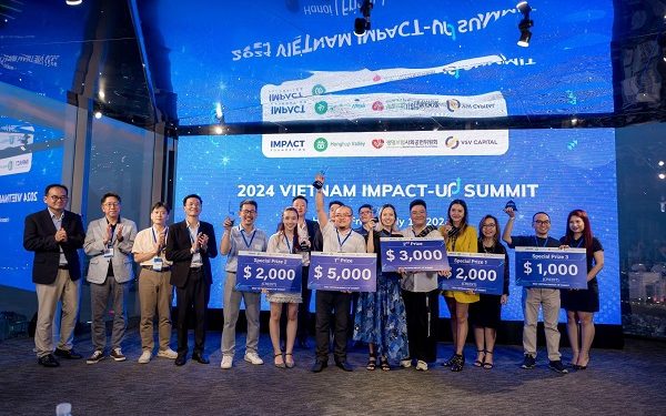 Vinh danh 6 Startup tạo tác động tại Vietnam Impact-Up Summit 2024