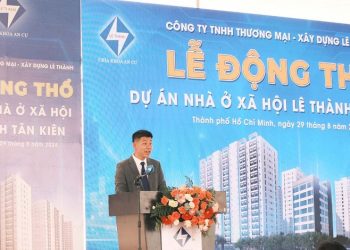 TP HCM Lễ động thổ dự án nhà ở xã hội Lê Thành gần 1.500 căn hộ