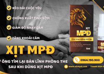 Quý ông tìm lại bản lĩnh phòng the sau khi dùng Xịt MPĐ