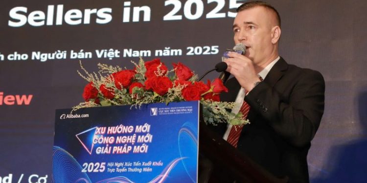 Gian hàng Quốc gia Việt Nam trên Alibaba.com  giúp các doanh nghiệp nâng cao thương hiệu  hỗ trợ xây dựng  kết nối hiệu quả với khách hàng toàn cầu