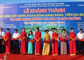 Thành phố Hồ Chí Minh khánh thành công trình kênh Hàng Bàng