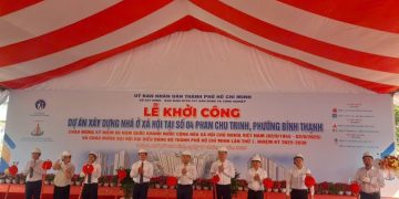 Khởi công dự án nhà ở xã hội gần 1.000 tỉ đồng phục vụ tái định cư dự án rạch Xuyên Tâm