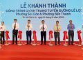 Khánh thành công trình chỉnh trang đường Lê Lợi sau 20 ngày thi công ‘thần tốc’