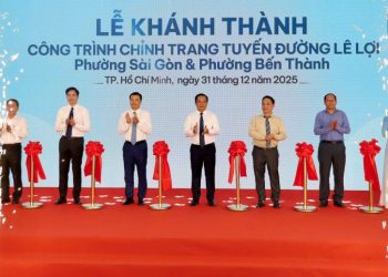 Khánh thành công trình chỉnh trang đường Lê Lợi sau 20 ngày thi công ‘thần tốc’