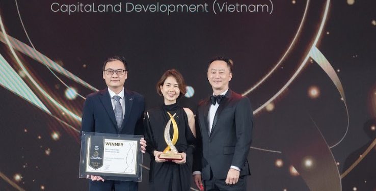 CapitaLand Development được vinh danh “Nhà phát triển bất động sản bền vững xuất sắc”