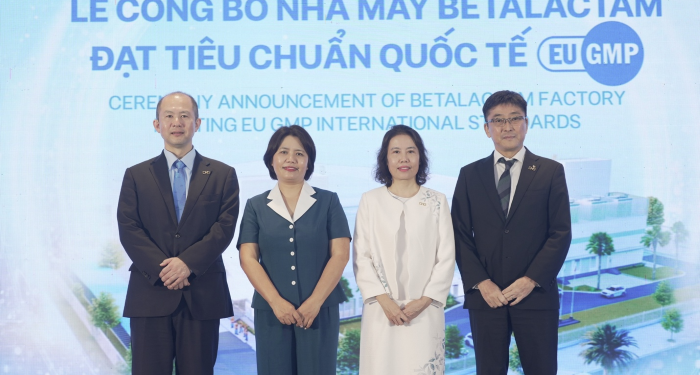 DHG Pharma công bố nhà máy Betalactam đạt tiêu chuẩn quốc tế EU-GMP