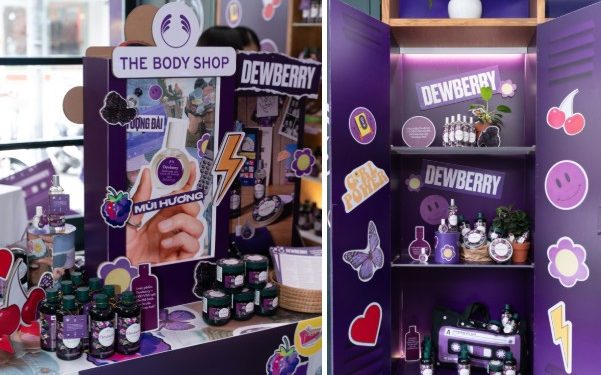 Dewberry  dòng sản phẩm biểu tượng của The Body Shop chính thức ra mắt tại Việt Nam