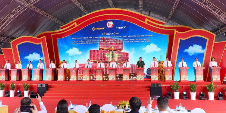 TPHCM khởi công dự án Quảng trường Trung tâm và Trung tâm Hành chính gần 30.000 tỉ đồng