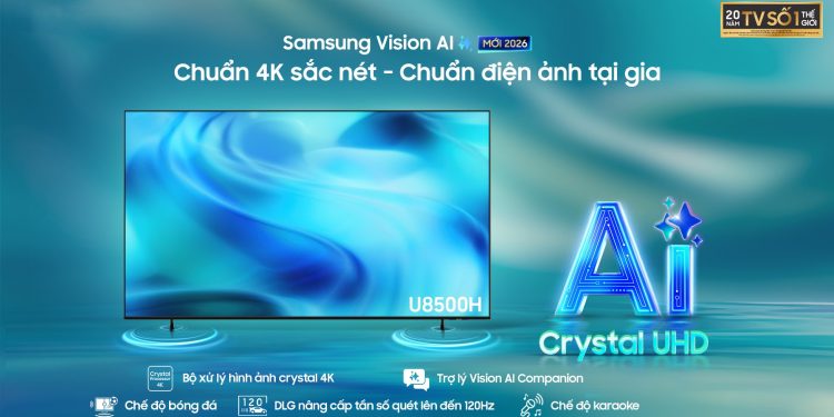 Samsung AI TV 2026 đã có mặt tại Việt Nam, mở rộng danh mục AI TV với “Trợ lý Vision AI đa nhiệm”