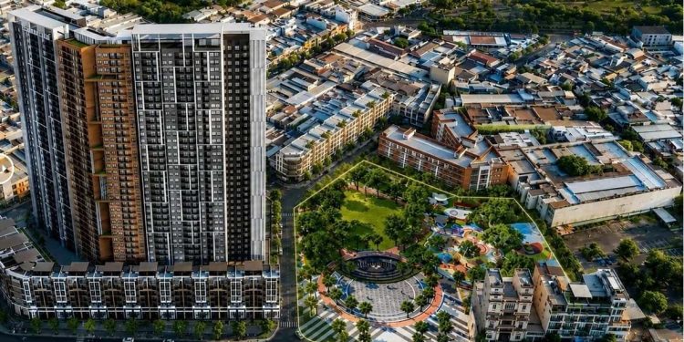 Khang Điền khởi công dự án chỉnh trang đô thị khu Mả Lạng và chợ Gà – Gạo