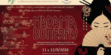 HBSO CÔNG DIỄN LẦN ĐẦU TIÊN KIỆT TÁC OPERA “MADAMA BUTTERFLY” PHIÊN BẢN HÒA NHẠC SÂN KHẤU TẠI TP. HỒ CHÍ MINH