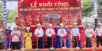 TP.HCM: Khởi công xây mới Trạm Y tế phường Bình Phú quy mô 70 tỷ đồng